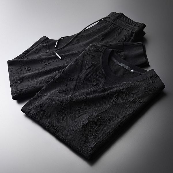 mens (t-shirts+pants) plus size 4xl yarn dyed ventilate short sleeve mans summer male sets with pants, Gray
mens (t-shirts+pants) plus size 4xl yarn dyed ventilate short sleeve mans summer male sets with pants, Gray