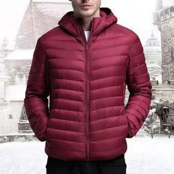 men's winter coat casual solid color cotton-padded hooded thin cotton jacket autumn winter warm cotton outwear jackets, Black;red
men's winter coat casual solid color cotton-padded hooded thin cotton jacket autumn winter warm cotton outwear jackets, Black;red