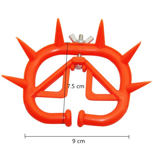 2 pcs durable calf weaner milk sucking preventer cattle nose thorn farm animal livestock feeding equipment
2 pcs durable calf weaner milk sucking preventer cattle nose thorn farm animal livestock feeding equipment