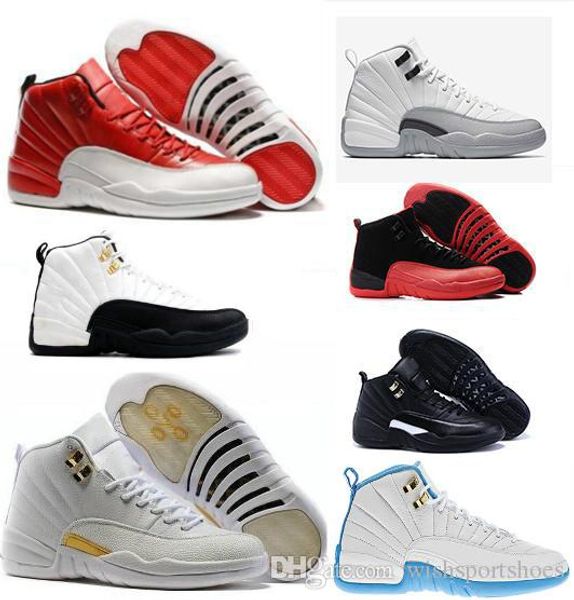 High Quality 12 12s OVO White Gym Red Master Basketball Shoes Men Women the master Taxi Blue Suede Flu Game Olive Canvas Sneakers
High Quality 12 12s OVO White Gym Red Master Basketball Shoes Men Women the master Taxi Blue Suede Flu Game Olive Canvas Sneakers