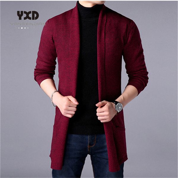 2020 new spring autumn mens clothes mens long cardigan knitted solid color casual slim sweater coat jacket k, White;black
2020 new spring autumn mens clothes mens long cardigan knitted solid color casual slim sweater coat jacket k, White;black