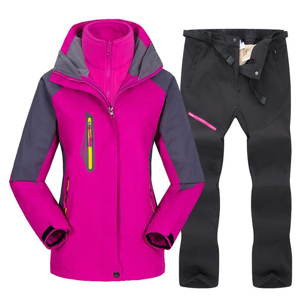 30 degree winter ski suit women warm snow ski jackets sets outdoor sport waterproof windproof skiing snowboard jackets and pant
30 degree winter ski suit women warm snow ski jackets sets outdoor sport waterproof windproof skiing snowboard jackets and pant
