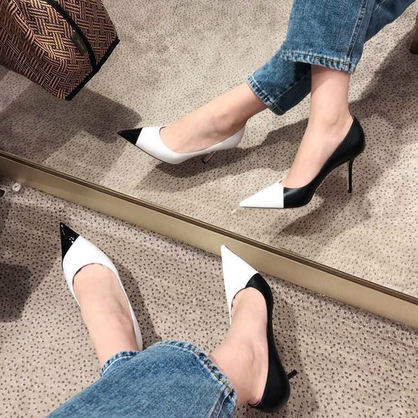 новые простые черные и белый цвет соответствия острого носа на высоких каблуках мелкого рта моды сексуального стилета каблук банкетной обувь, Black
новые простые черные и белый цвет соответствия острого носа на высоких каблуках мелкого рта моды сексуального стилета каблук банкетной обувь, Black