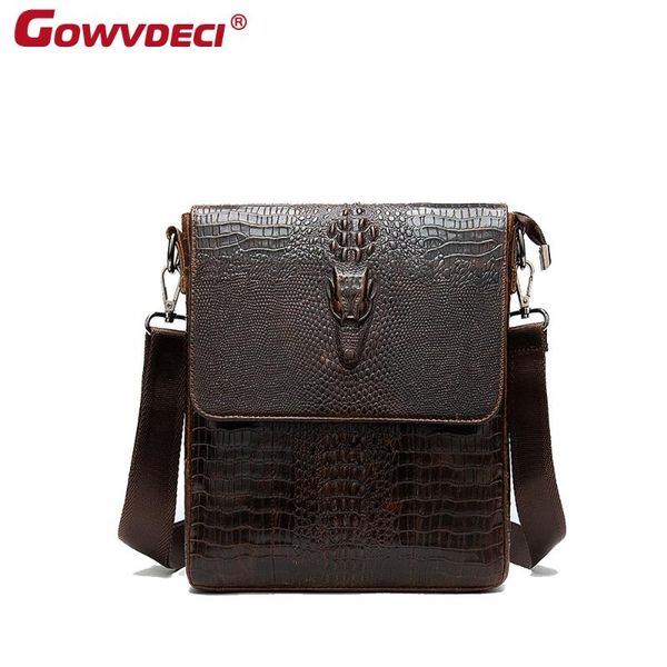 genuien leather crocodile business square men's shoulder bag european and american outdoor vertical briefcase
genuien leather crocodile business square men's shoulder bag european and american outdoor vertical briefcase