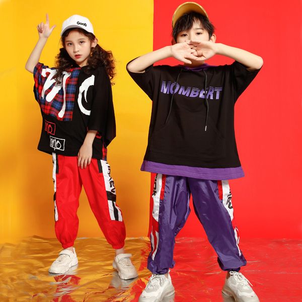 kids cool hip hop hoodies clothing for girls boys sweatshirt jogger pants jazz dance costumes ballroom dancing clothes wear, Black;red
kids cool hip hop hoodies clothing for girls boys sweatshirt jogger pants jazz dance costumes ballroom dancing clothes wear, Black;red