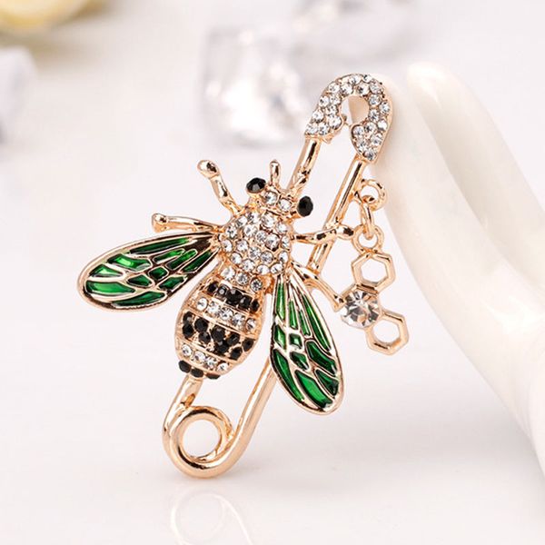 honeybee brooch crystal diamond bee pins brooches alloy rhinestone fashion women insect sweater jewelry ing, Gray
honeybee brooch crystal diamond bee pins brooches alloy rhinestone fashion women insect sweater jewelry ing, Gray