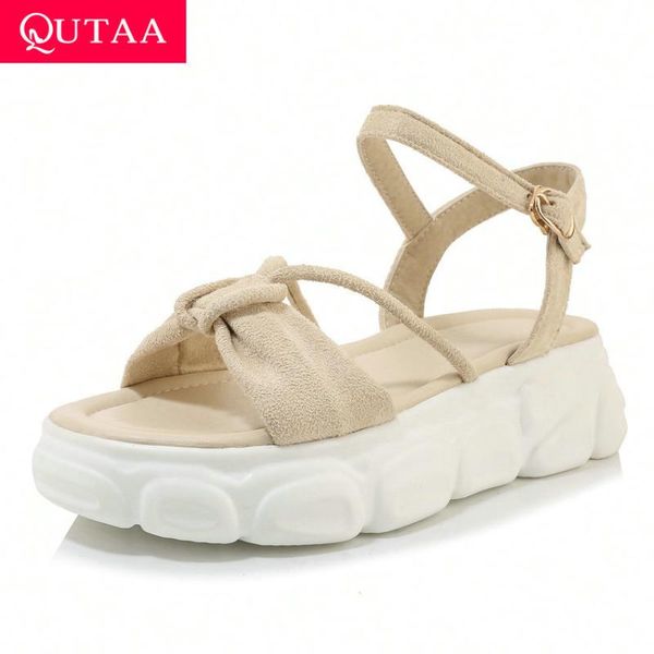 qutaa 2020 flock platform casual ladies pumps summer fashion antiskid women shoes wedge heel buckle concise sandals size 34-43, Black
qutaa 2020 flock platform casual ladies pumps summer fashion antiskid women shoes wedge heel buckle concise sandals size 34-43, Black