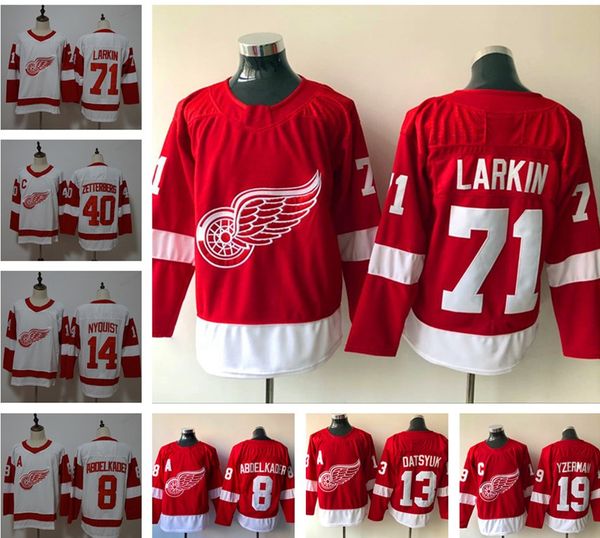 detroit red wings jerseys hockey 71 dylan larkin men 13 pavel datsyuk steve yzerman sergei fedorov tyler bertuzzi red white, Black;red
detroit red wings jerseys hockey 71 dylan larkin men 13 pavel datsyuk steve yzerman sergei fedorov tyler bertuzzi red white, Black;red