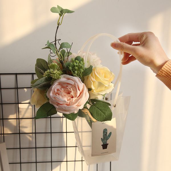 rose bouquet net red imitation flower manufacturer household decoration wedding hand-held flower road leading wall false flowers
rose bouquet net red imitation flower manufacturer household decoration wedding hand-held flower road leading wall false flowers