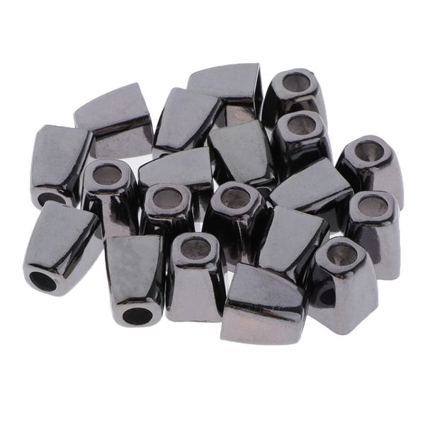 20pcs necklace cord crimp end caps beads bell cord lock loop clasp for bracelet jewelry diy craft making, Black
20pcs necklace cord crimp end caps beads bell cord lock loop clasp for bracelet jewelry diy craft making, Black