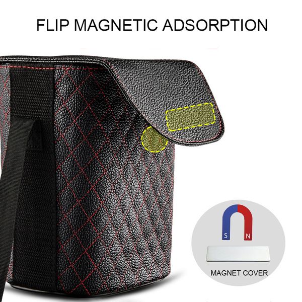 leather car trash bin auto organizer storage box in the car trash can rubbish gargage holder automobile storage accessories
leather car trash bin auto organizer storage box in the car trash can rubbish gargage holder automobile storage accessories