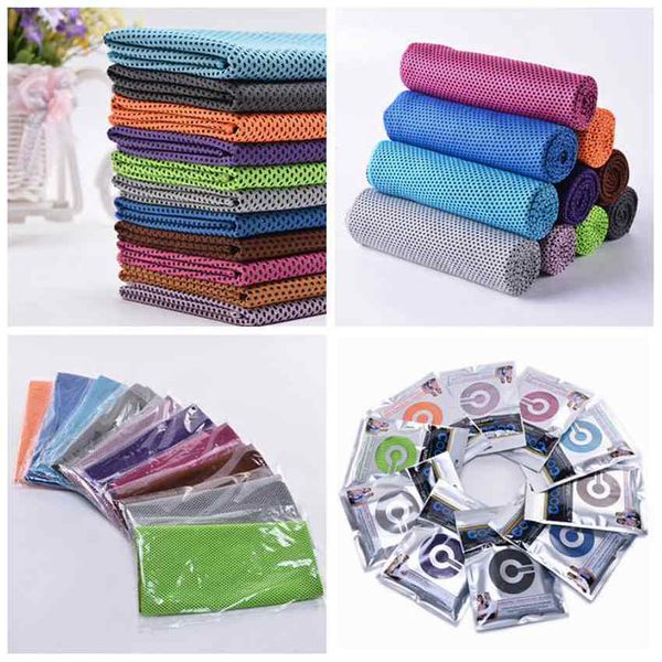 10 colors ice cold towel 30*80cm double layers instant magic cooling towels summer sunstroke sports fitness quick dry towels zza2319 120pcs
10 colors ice cold towel 30*80cm double layers instant magic cooling towels summer sunstroke sports fitness quick dry towels zza2319 120pcs