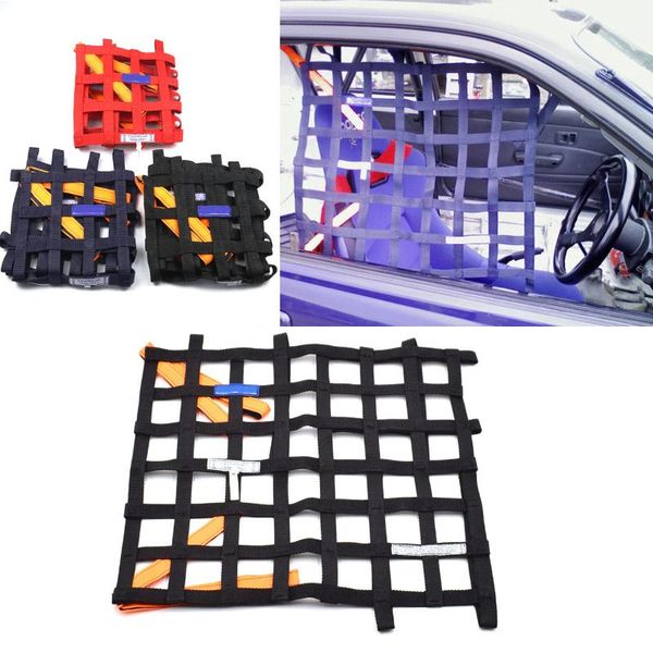 universal 20"x17" nylon car window net car rally racing safety equipment blue/ red/ black
universal 20"x17" nylon car window net car rally racing safety equipment blue/ red/ black