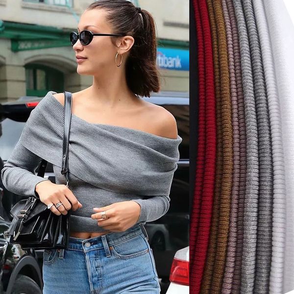 autumn winter sweater women 2019 knit high elastic women fashion europen knitwear clothes jersey navidad c0236, White;black
autumn winter sweater women 2019 knit high elastic women fashion europen knitwear clothes jersey navidad c0236, White;black