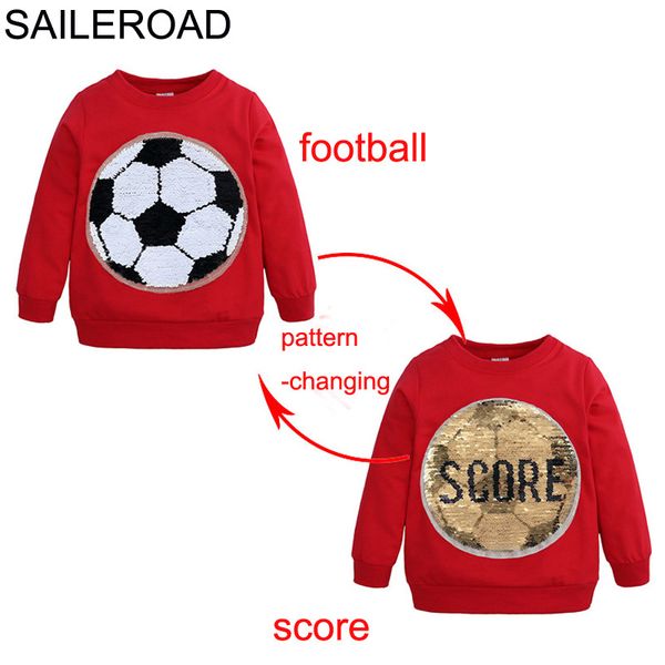 saileroad football face-changing score paillette boy sweatshirts for kids long sleeve sweater shirts children sweatshirt clothes, Black
saileroad football face-changing score paillette boy sweatshirts for kids long sleeve sweater shirts children sweatshirt clothes, Black
