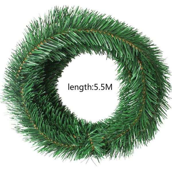 1pcs 5.5m pine christmas garland decorative green christmas garland artificial xmas tree rattan banner decoration
1pcs 5.5m pine christmas garland decorative green christmas garland artificial xmas tree rattan banner decoration
