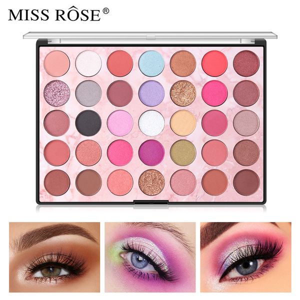 2019 miss rose 35 color shades studio rainbow makeup eyeshadow palette highlighter shimmer make uppigment eye shadow pallete
2019 miss rose 35 color shades studio rainbow makeup eyeshadow palette highlighter shimmer make uppigment eye shadow pallete
