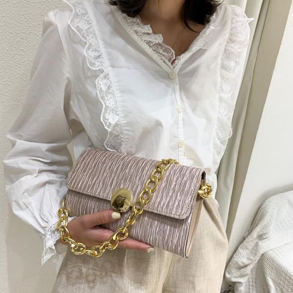 fashion pu leather women totes handbag pleated underarm shoulder bags female girls chain small square purse
fashion pu leather women totes handbag pleated underarm shoulder bags female girls chain small square purse