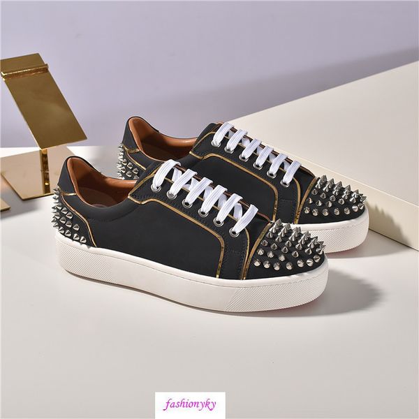 fashion krystal spike socks donna flat casual shoes men's red bottoms women's shoes rivets spiky socks primary studs flat shoes, Black
fashion krystal spike socks donna flat casual shoes men's red bottoms women's shoes rivets spiky socks primary studs flat shoes, Black