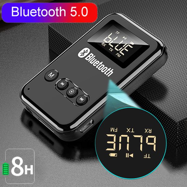 bluetooth 5.0 receiver handscar kit music fm transmitter for headphones speakers wireless aux adapter support tf card
bluetooth 5.0 receiver handscar kit music fm transmitter for headphones speakers wireless aux adapter support tf card