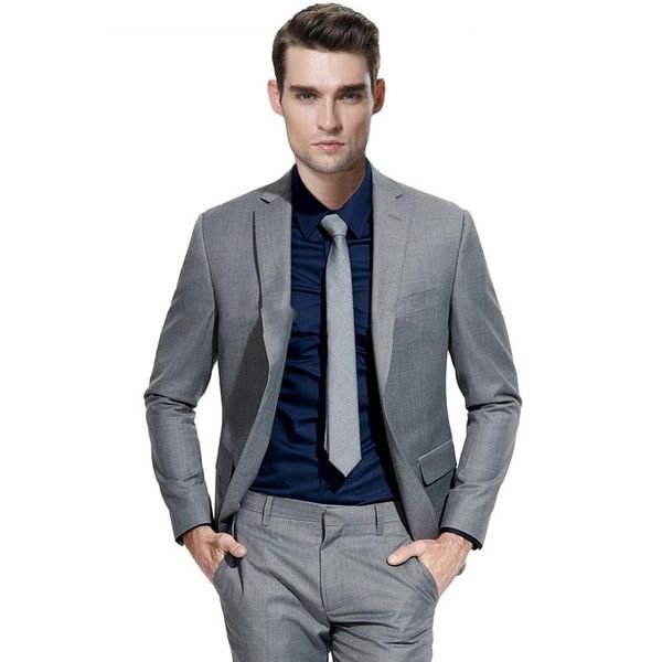 2019 custom made grey men suit groom wedding suits slim fit man tuxedo groomsmen suit man blazers jacket 2piece prom wear ternos, White;black
2019 custom made grey men suit groom wedding suits slim fit man tuxedo groomsmen suit man blazers jacket 2piece prom wear ternos, White;black