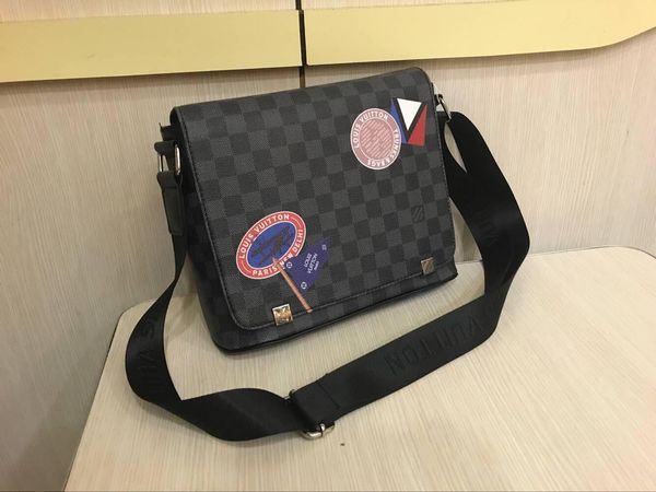 2018 new famous classic fashion men leather messenger bags cross body bag school bookbag shoulder bag briefcase 41213 
2018 new famous classic fashion men leather messenger bags cross body bag school bookbag shoulder bag briefcase 41213