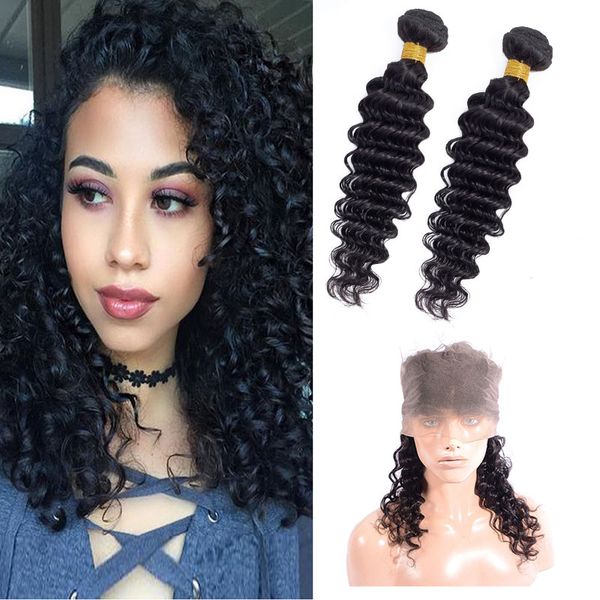indian virgin hair 2 bundles with 360 lace frontal adjustable band deep wave with 360 frontal 8-28inch baby hairs, Black;brown
indian virgin hair 2 bundles with 360 lace frontal adjustable band deep wave with 360 frontal 8-28inch baby hairs, Black;brown