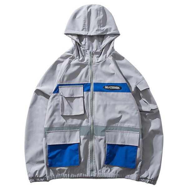 harajuku 3m reflective jacket men hip hop streetwear hooded jacket windbreaker autumn 2019 color block track coat hoodie, Black;brown
harajuku 3m reflective jacket men hip hop streetwear hooded jacket windbreaker autumn 2019 color block track coat hoodie, Black;brown