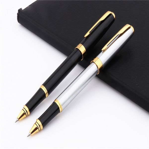 black and stainless steel business office rollerball pen new school students to learn chinese culture gift pen, Blue;orange
black and stainless steel business office rollerball pen new school students to learn chinese culture gift pen, Blue;orange