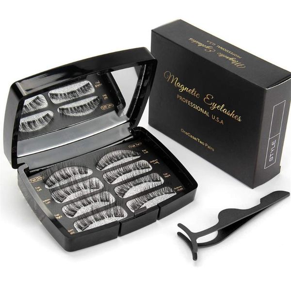 new 8 pcs magnetic eyelashes false eyelashes fake full eye with 3 magnets eyelash kit with mirror false eyelash
new 8 pcs magnetic eyelashes false eyelashes fake full eye with 3 magnets eyelash kit with mirror false eyelash