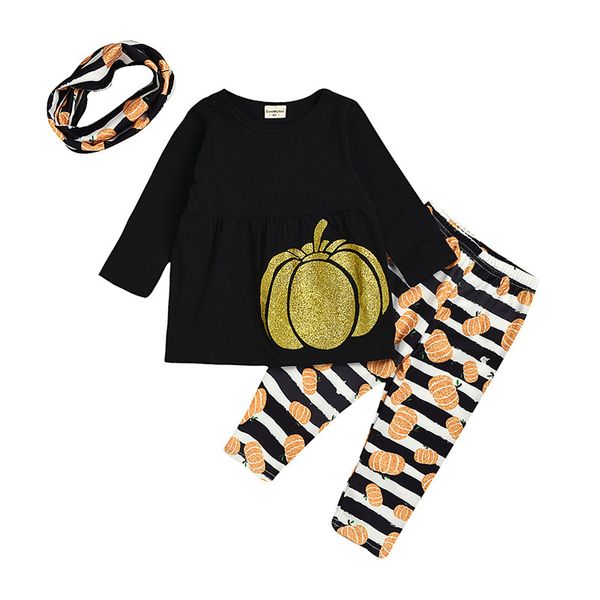 kids halloween pumpkin clothing sets long sleeve halloween pumpkin + striped pants + collar suit kids girl designer clothing, White
kids halloween pumpkin clothing sets long sleeve halloween pumpkin + striped pants + collar suit kids girl designer clothing, White