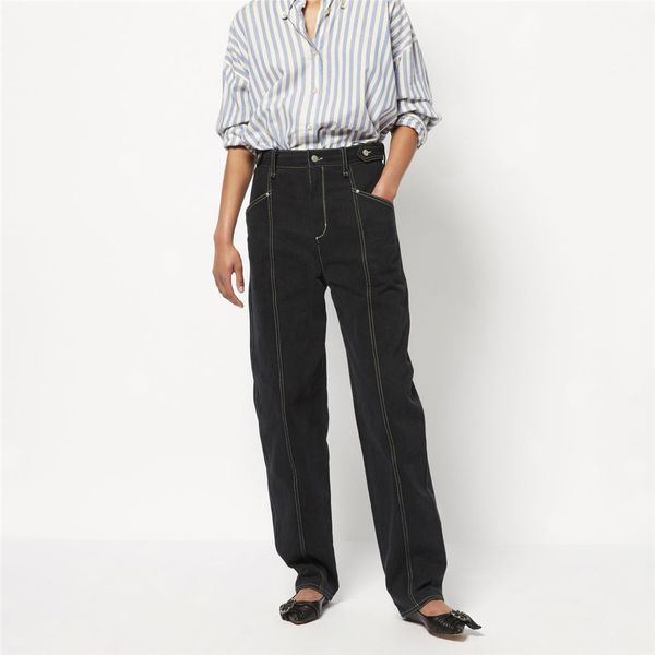 women jeans 2019 spring and summer clothes boyfriend style high waist jeans black loose wide leg pants trousers, Blue
women jeans 2019 spring and summer clothes boyfriend style high waist jeans black loose wide leg pants trousers, Blue