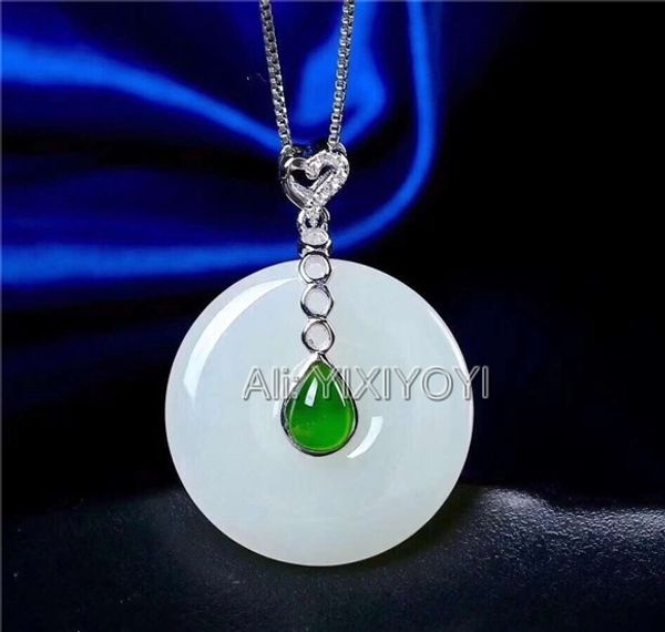 красивые 925 sterling silver white хотан jade круглый + сердце дизайн лаки подвеска + ожерелье цепь изящных ювелирных изделий шарма подарков
красивые 925 sterling silver white хотан jade круглый + сердце дизайн лаки подвеска + ожерелье цепь изящных ювелирных изделий шарма подарков