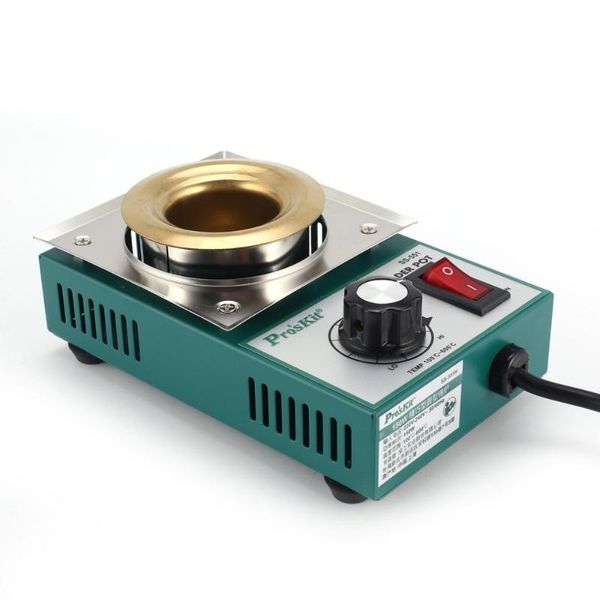 proskit 150w solder pot tin melting soldering desoldering bath furnace 100-600 degree fast heating adjustable temp welding tool
proskit 150w solder pot tin melting soldering desoldering bath furnace 100-600 degree fast heating adjustable temp welding tool