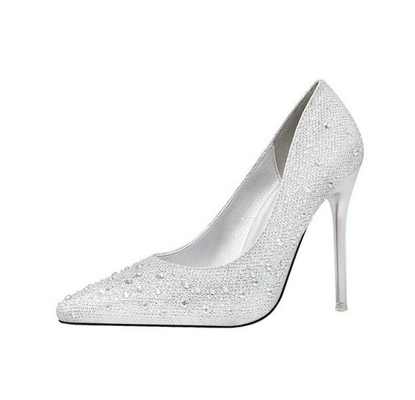 Fa hionable and lovely elegant fine heel high heel hallow how thin pointed color diamond party hoe
Fa hionable and lovely elegant fine heel high heel hallow how thin pointed color diamond party hoe