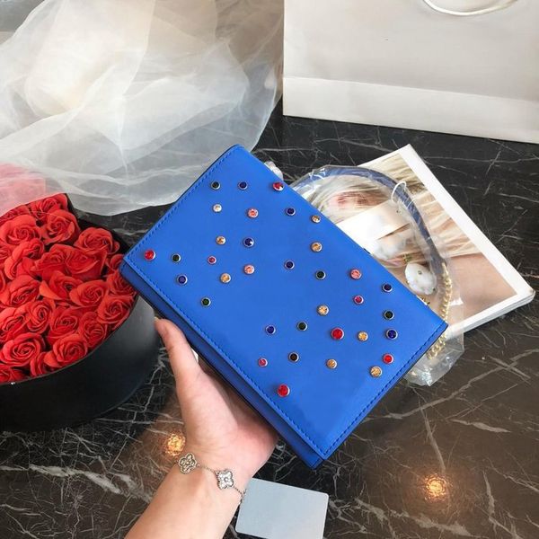 Women's Handbags Clutch 33814 Black Flash drilling Leather Mini Single Flap Chain Shoulder Bags 20cm Small Crossbody Messenger Bag
Women's Handbags Clutch 33814 Black Flash drilling Leather Mini Single Flap Chain Shoulder Bags 20cm Small Crossbody Messenger Bag