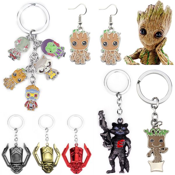 fashion guardians of the galaxy character keychain rocket bear figure model key chain tree man movie jewelry accessories, Silver
fashion guardians of the galaxy character keychain rocket bear figure model key chain tree man movie jewelry accessories, Silver