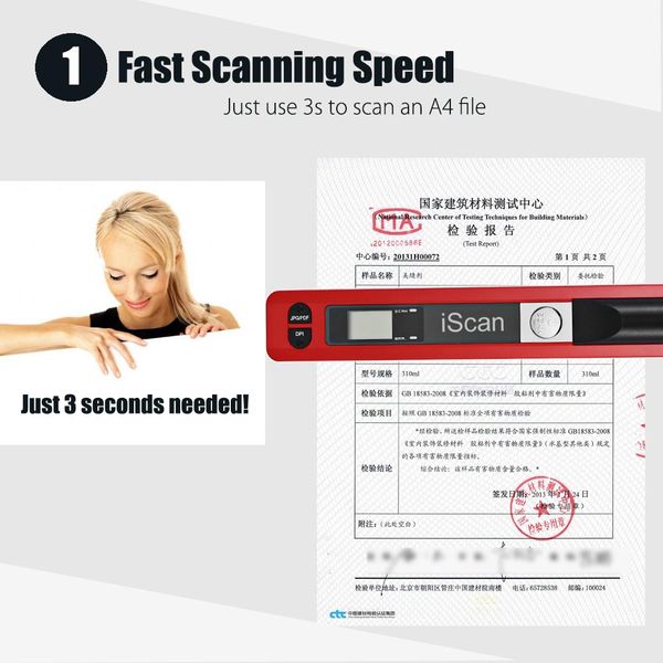 portable creative handheld mobile document scanner 900 dpi usb 2.0 lcd display support jpg / pdf format selection mini scanner
portable creative handheld mobile document scanner 900 dpi usb 2.0 lcd display support jpg / pdf format selection mini scanner