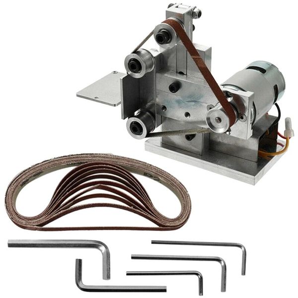 small mini diy polishing machine grinding bench electric belt sander grinder sharpener abrasive tools
small mini diy polishing machine grinding bench electric belt sander grinder sharpener abrasive tools
