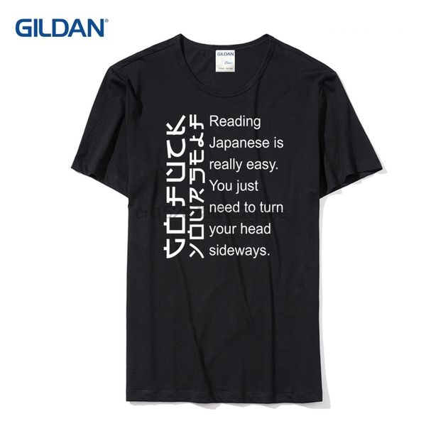 reading japanese is really easy online shopping men t shirt 2019 fit t shirt 9 colors gents tee designs, White;black
reading japanese is really easy online shopping men t shirt 2019 fit t shirt 9 colors gents tee designs, White;black