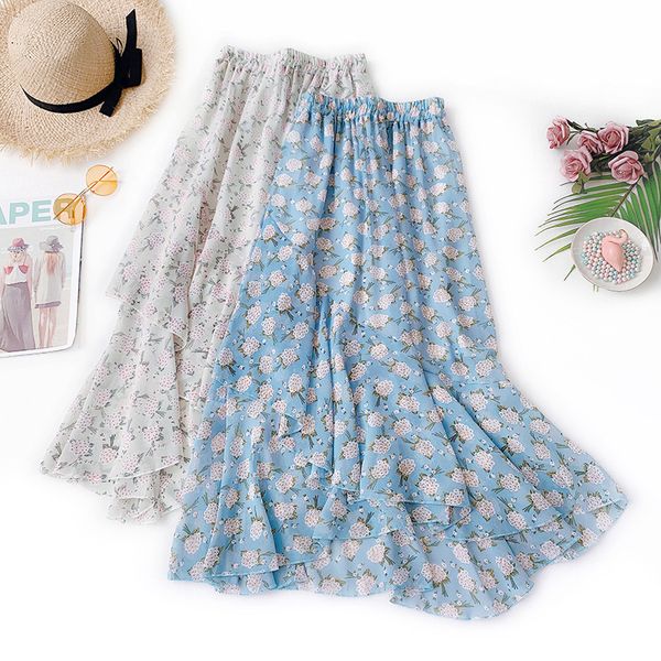 summer wear joker literature shivering half-body skirt irregular lotus leaf edge fish tail skirt small fresh chiffon longuette, Black
summer wear joker literature shivering half-body skirt irregular lotus leaf edge fish tail skirt small fresh chiffon longuette, Black