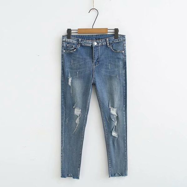 plus size casual jeans 2019 autumn women fashion loose stretch denim ankle-length pencil pants s68-142, Blue
plus size casual jeans 2019 autumn women fashion loose stretch denim ankle-length pencil pants s68-142, Blue