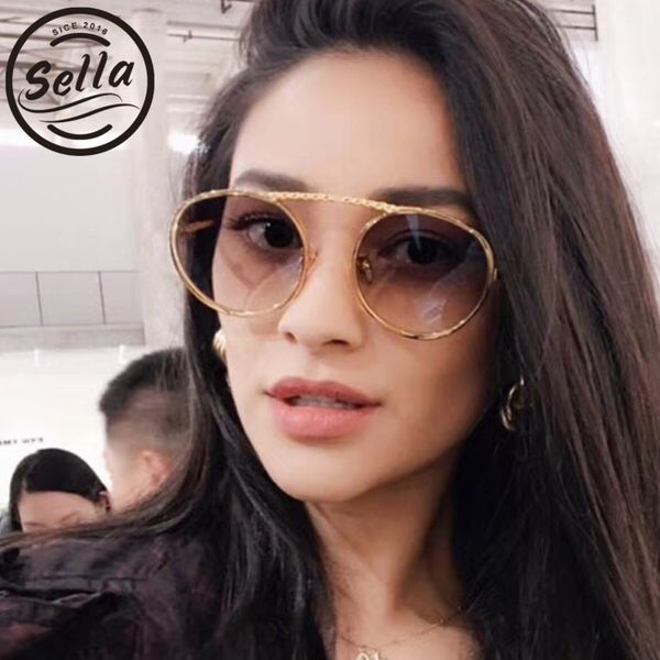 sella unique fashion women metal frame sunglasses retro round ladies gradient lens shades eyeglasses frame, White;black
sella unique fashion women metal frame sunglasses retro round ladies gradient lens shades eyeglasses frame, White;black
