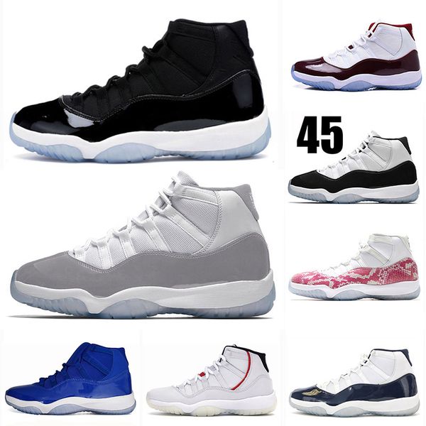 space jams new vast grey concord high 45 11 xi 11s cap and gown prm heiress gym red chicago men basketball shoes sneakers, White;red
space jams new vast grey concord high 45 11 xi 11s cap and gown prm heiress gym red chicago men basketball shoes sneakers, White;red