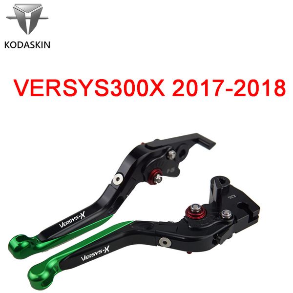 kodaskin folding extendable brake clutch levers for versys-x 300 versys300x 2017-2018 motorcycle handle levers
kodaskin folding extendable brake clutch levers for versys-x 300 versys300x 2017-2018 motorcycle handle levers
