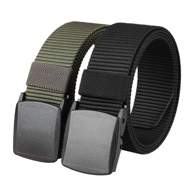 2 pack outdoor hunting belt waist support women men tactical belt 47.2 inch adjustable webbing with plastic buckle, Black;gray
2 pack outdoor hunting belt waist support women men tactical belt 47.2 inch adjustable webbing with plastic buckle, Black;gray