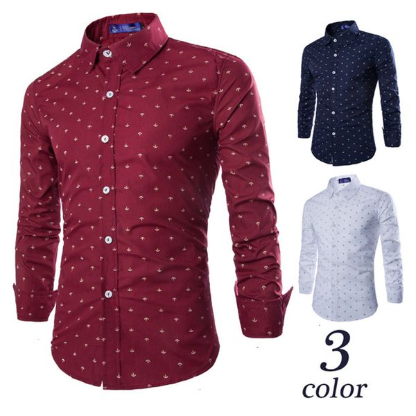 new arrival western stylish fashion anchors printing men's shirts -3xl long sleeve young boys casual shirt slim fit, White;black
new arrival western stylish fashion anchors printing men's shirts -3xl long sleeve young boys casual shirt slim fit, White;black