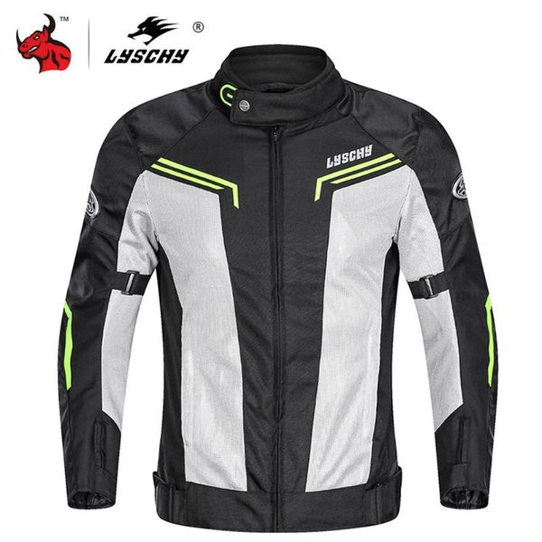 lyschy motorcycle jacket chaqueta moto jaqueta motociclista breathable motocross jacket with removeable ce protection summer
lyschy motorcycle jacket chaqueta moto jaqueta motociclista breathable motocross jacket with removeable ce protection summer