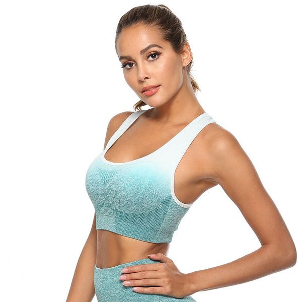 sport fitness relaxation women multicolor gradient seamless relaxation quick dry breathable sports bra for women gym, White;red
sport fitness relaxation women multicolor gradient seamless relaxation quick dry breathable sports bra for women gym, White;red