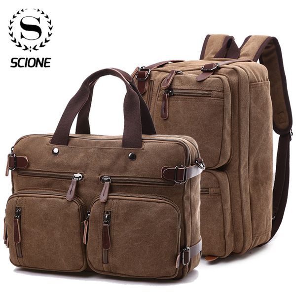 scione men canvas briefcase travel bags suitcase classic messenger shoulder bag tote handbag big casual business lappocket
scione men canvas briefcase travel bags suitcase classic messenger shoulder bag tote handbag big casual business lappocket